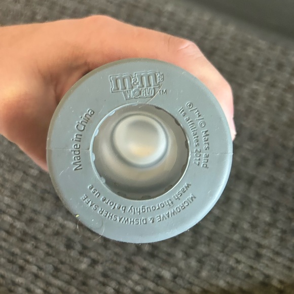 M&M Glass Water Bottle 20 Oz BPA Free Reusable Silicone Sleeve Leak Proof Lid - Picture 5 of 8